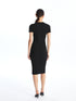 LC Waikiki Crew Neck Regular Short Sleeve Women's Dress